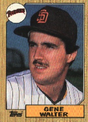 1987 Topps Baseball Cards      248     Gene Walter